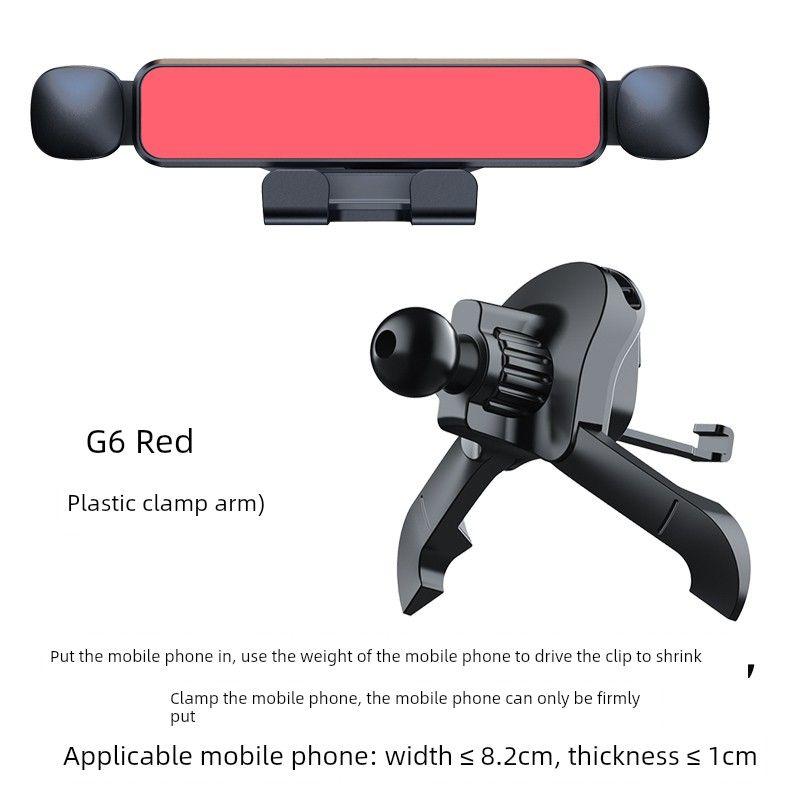 Mobile Phone Car Mount 2026 New Model Car Air Vent Navigation-Specific Multifunctional Car Hook Phone Holder
