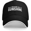 Im A Freaking Ray of Sunshine Baseball Cap Polyester Casual Adult Adjustable Sun Protection Hat