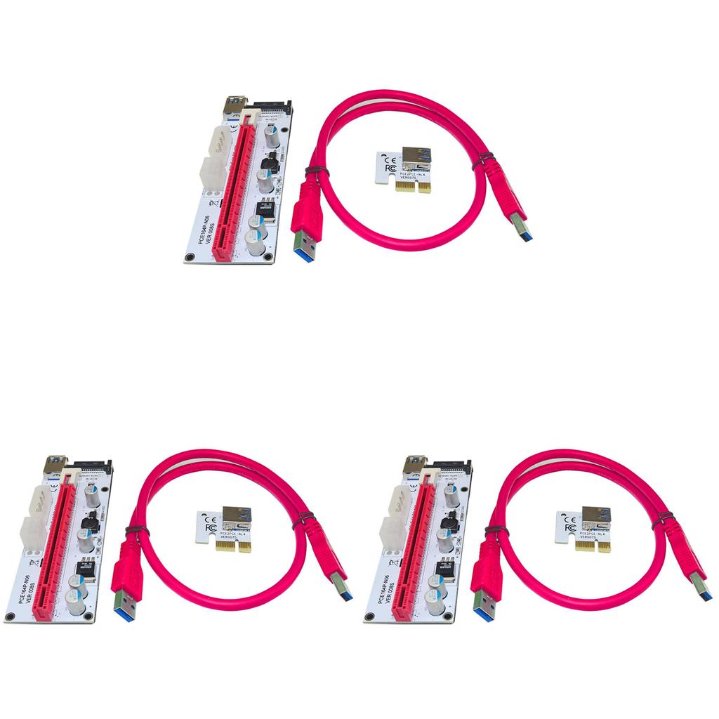 Pcie Pci-e Express 1x To 16x Удлинитель Райзер Карта Адаптер Btc Eth