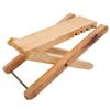 Guitar Footstool Bamboo Portable Foldable Stool Pedal Musical Instrument Playing Foot Rest