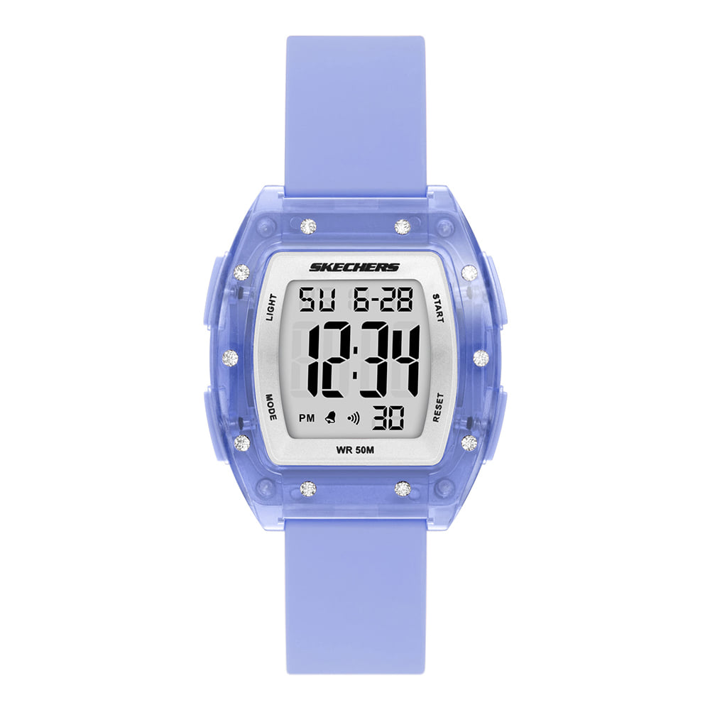 Seukechyeoseusigye Sr6323 (Саутэлл) Цифровые женские часы Sawtelle из полиуретана