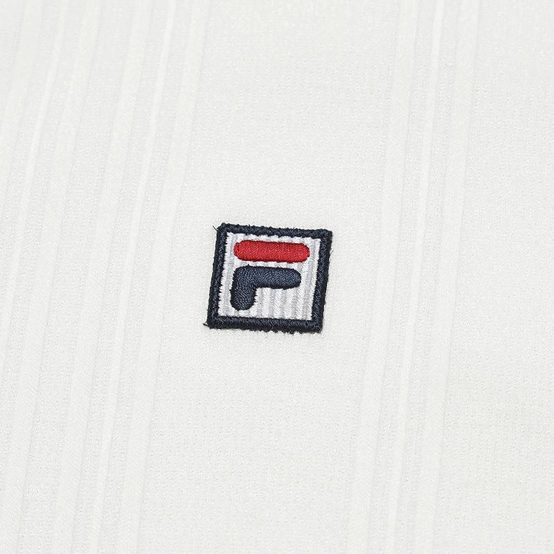 Fila Теннисная Мода Классический Минималистичный Спортивный Повседневный Теннисный Стиль Свободный Свитер с Полумолнией Универсальный Вязаный Свитер с Длинным Рукавом Женский свитер A11W613402FWT