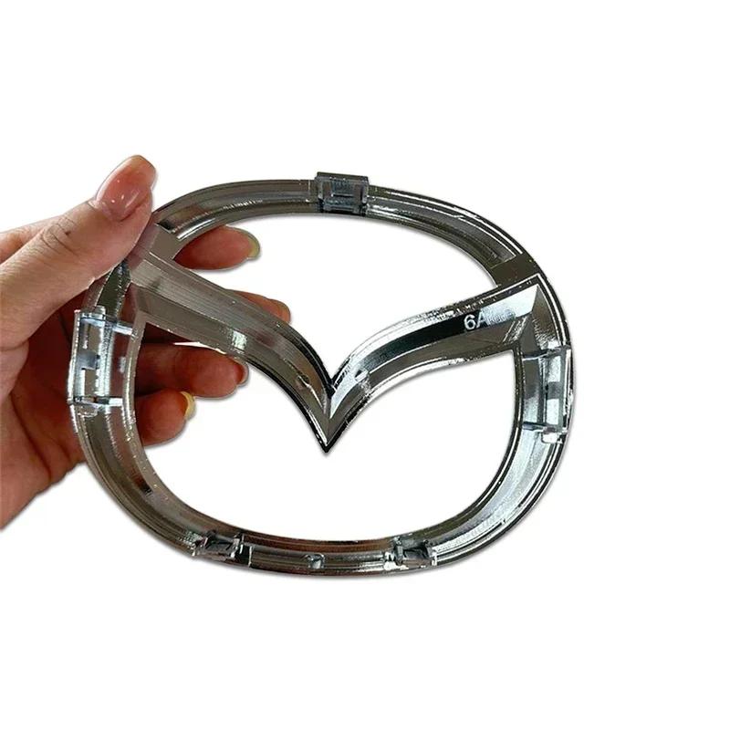 2025 Горячий Пластиковый Передний Значок Багажника Автомобиля для Mazda 6 Mazda6 Значок Рулевого Колеса 3D Наклейка на Кузов Заменяемая Задняя Наклейка для Модификации Хвоста