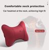 lczcr3 2Pcs Car Seat Headrest Auto Logo Neck Pillow for Porsche Panamera Spyder Carrera Macan Boxster Cayman Cayenne 911 970 981 991