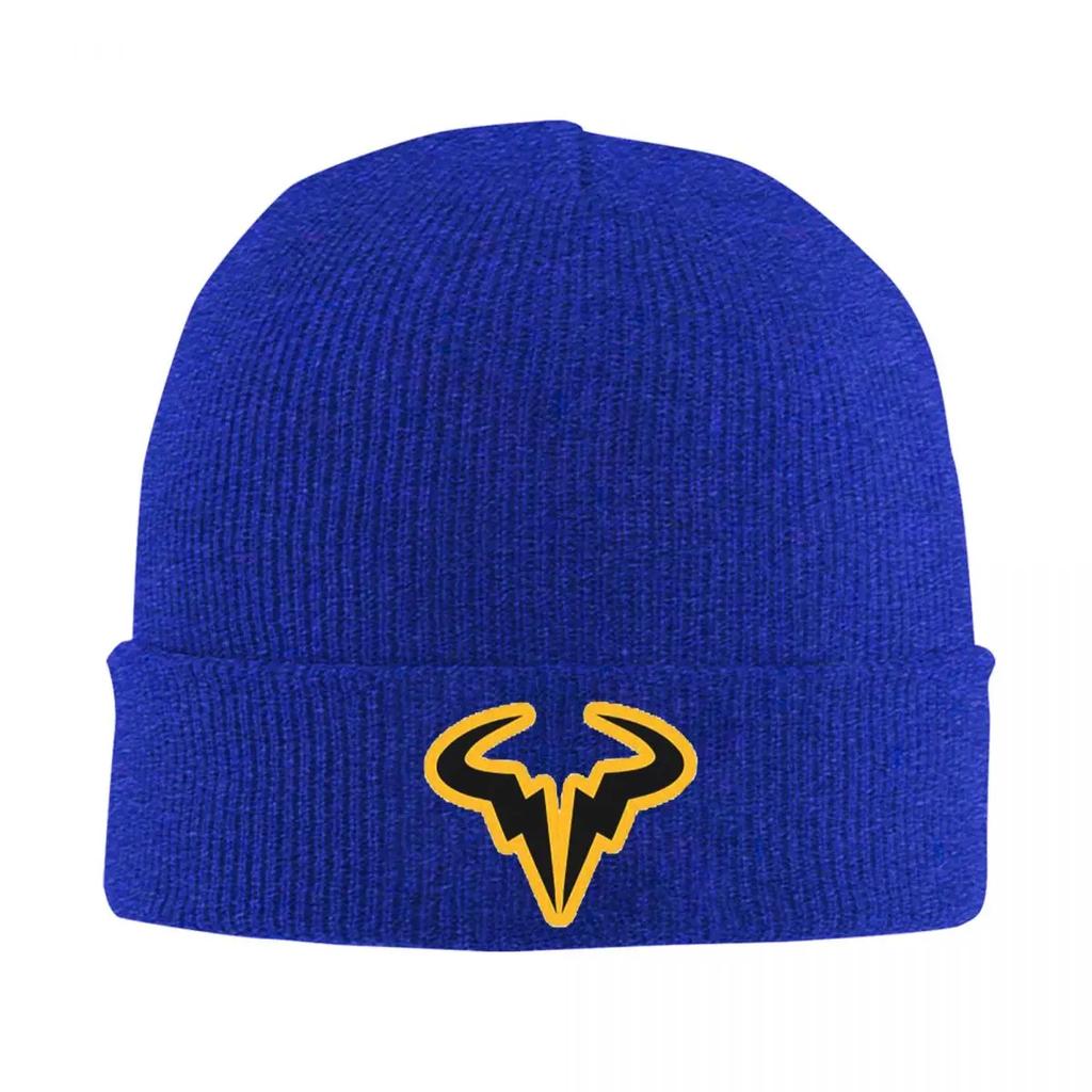 New Rafael Nadal Rn Rafa Warm Knitted Cap Hip Hop Bonnet Hat Autumn Winter Outdoor Beanies Hats For Unisex Adult