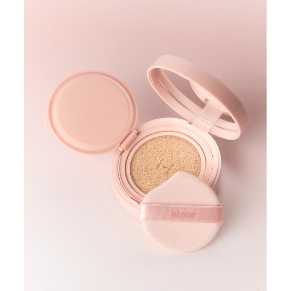 Hince Cover Master Pink Cushion Set  1 Main Item+2 Refills   + Mini Cushion   Beach Bag Included 