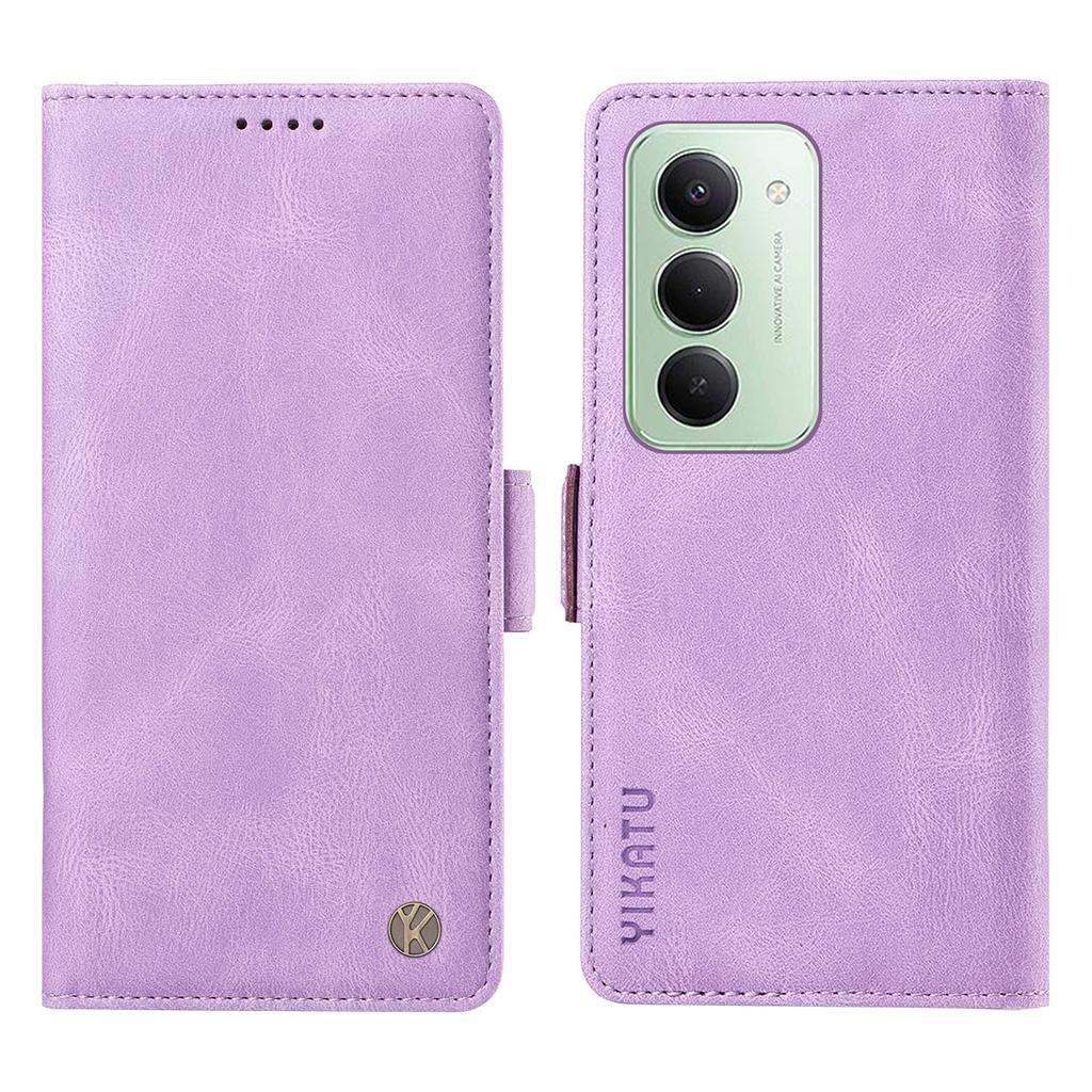 For Xiaomi Redmi 15 5G (Global) (169mm) Leather Case Skin-touch Feeling Wallet Phone Cover