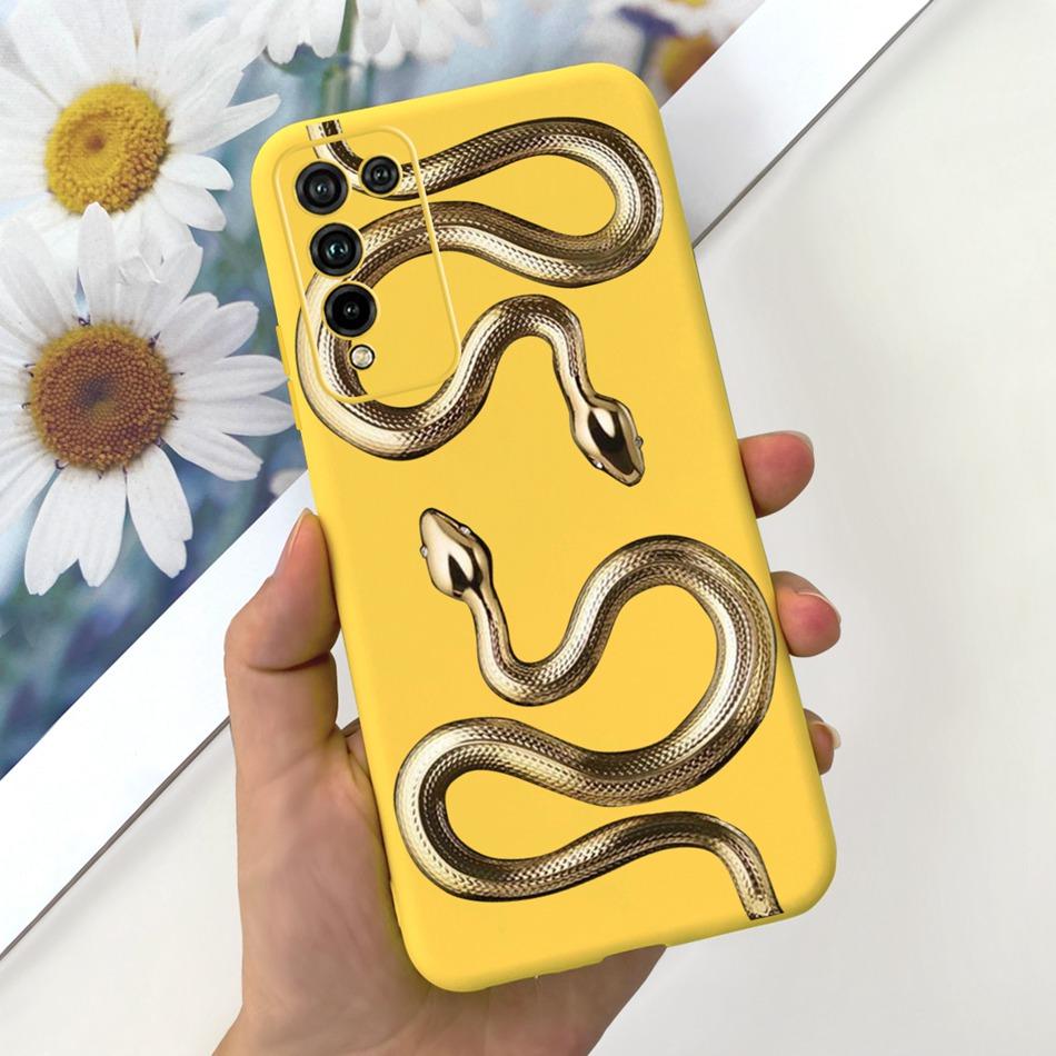 For Honor 10X Lite Phone Case Honor 10Xlite DNN-LX9 Fashion Moon Design Soft Silicon Shockproof Protective Cover Bumper