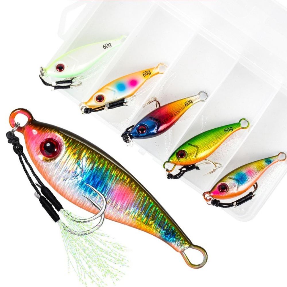 Джиггинг Металлическая Рыболовная Приманка Металлическая Искусственная Приманка Прочная Рыболовная Снасть Рыбалка