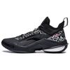 Air Strike 10 Cushioning Support Stability Anti-Slip Mid-Top Basketball Shoes Men Sneakers Black ABAT089-7