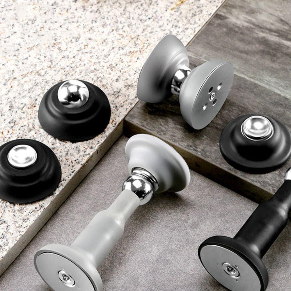 Защитная стенка Магнитный дверной стопор Free-punch Противоударный дверной присоска Защитный самоклеящийся дверной стопор Держатель настенный