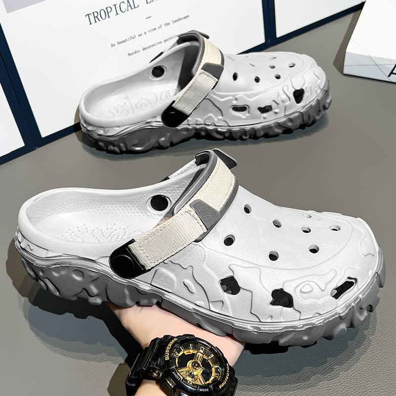Мода 2024 Фабрика Дешевые EVA Мужские Сабо Обувь Легкие Оптовые Пластиковые Сабо Мужские Пляжные Рабочие Сандалии С Мужскими Сабо Мюли