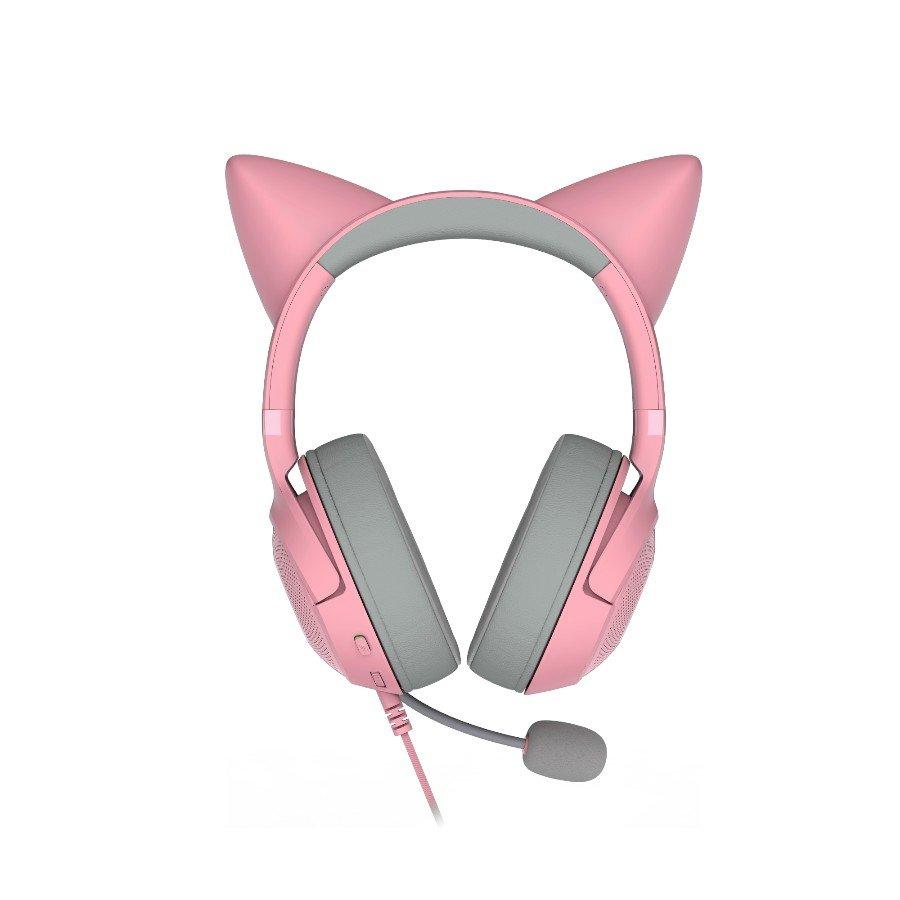 Razer Słuchawki Gamingowe Kraken Kitty V2, Różowe
