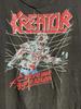 Kreator Band Музыка для влюбленных Черная футболка Хлопок Полный размер Vk36