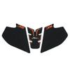 AL-mart Motorcycle Knee Grip Pad Side Middle Tank Pad Traction Pad Insulation Pad Fish