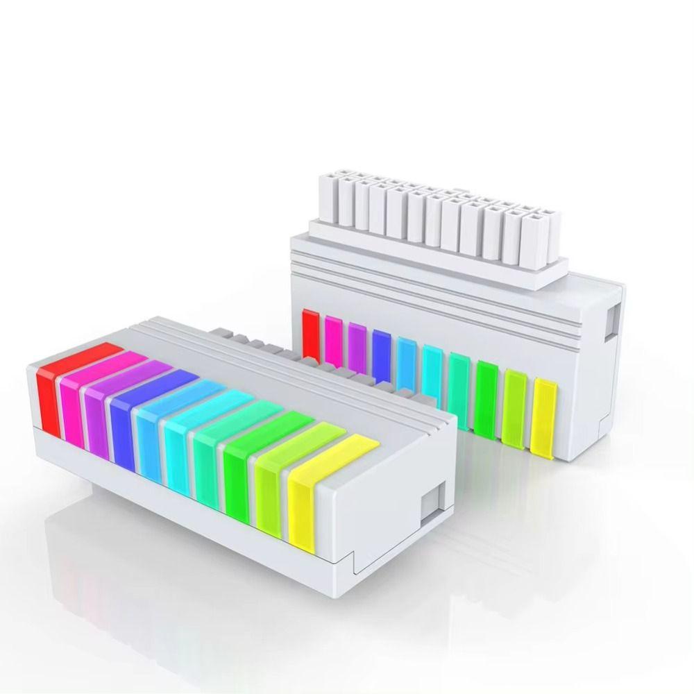 Mainboard ATX 24 Pin to 90 Degree ARGB Motherboard Power Supply Cable Power Plug Adapter  Desktop