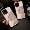 Feather Luster Phone Case for Samsung A53 A14 A33 A12 A32 S24 S23 Plus S20 S21 FE for iPhone 17 15 16 13 Pro 17 16 Pro Max Butterfly Bow Phone Case