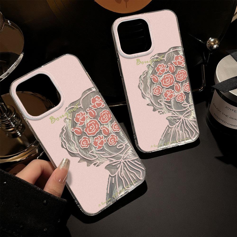 Feather Luster Phone Case for Samsung A53 A14 A33 A12 A32 S24 S23 Plus S20 S21 FE for iPhone 17 15 16 13 Pro 17 16 Pro Max Butterfly Bow Phone Case
