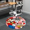 1pc Mario Party Office Round Area Rug, Under Office Chairs Bedroom Living Room Home Decor, Room Decoa1016204
