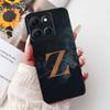 Горячий Чехол Для Motorola Moto G86 5G Буквы Короны A-Z Мягкий Силикон Черный ТПУ Чехол Для MOTO G86 XT2527-2 6.67" Защитный Чехол