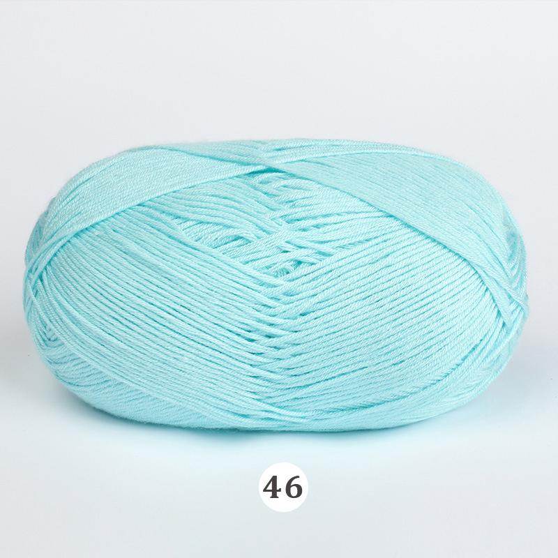 50g/Ball DIY Crochet Yarn Hand Woven Yarn Knitted Fabric Natural Bamboo Cotton Baby High Quality