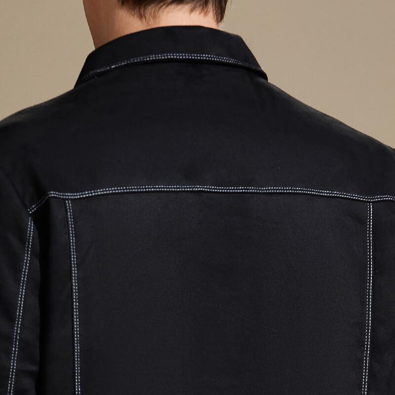 Мужская замшевая куртка-утилитарка Qiaowo