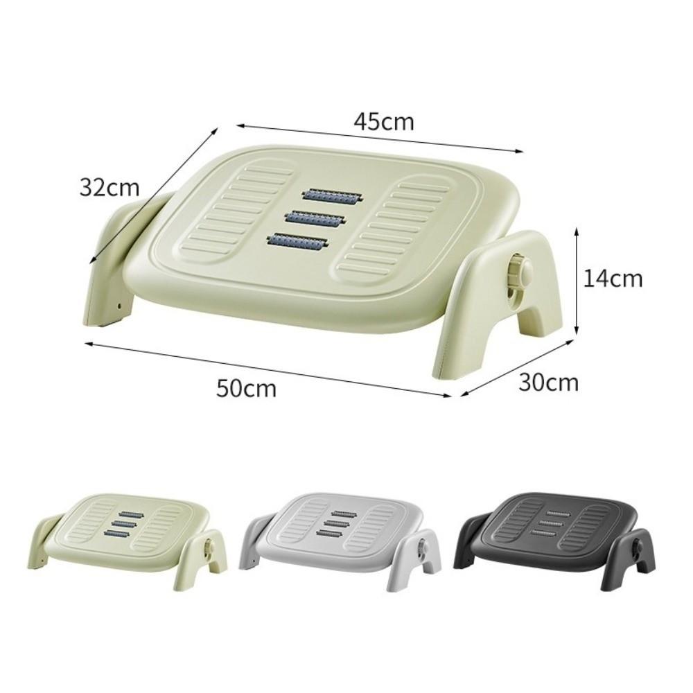 with Massage Rollers Desk Leg Rest Ergonomic Foot Stool Under Desk Footrest Under Desk Use