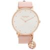 Coach Women's Perry 36mm Quartz Watch, White and Pink, Leather, COACH 14503884