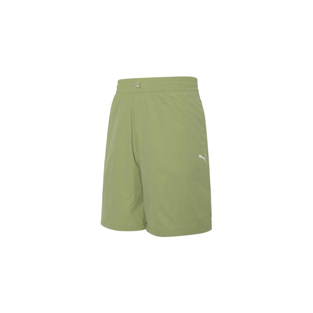 Puma Running Fitness Comfortable Breathable Casual Shorts Men Bottoms Green 628374-89