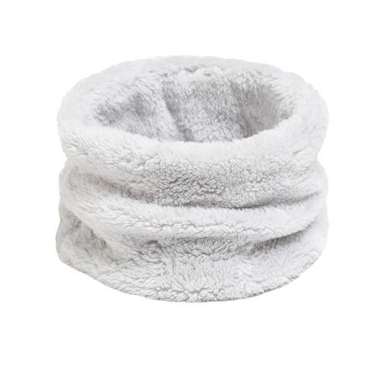 Женский термошарф, однотонный, теплый шарф для холодной погоды, с высоким воротником, из кораллового флиса, зимний, удобный, для шеи