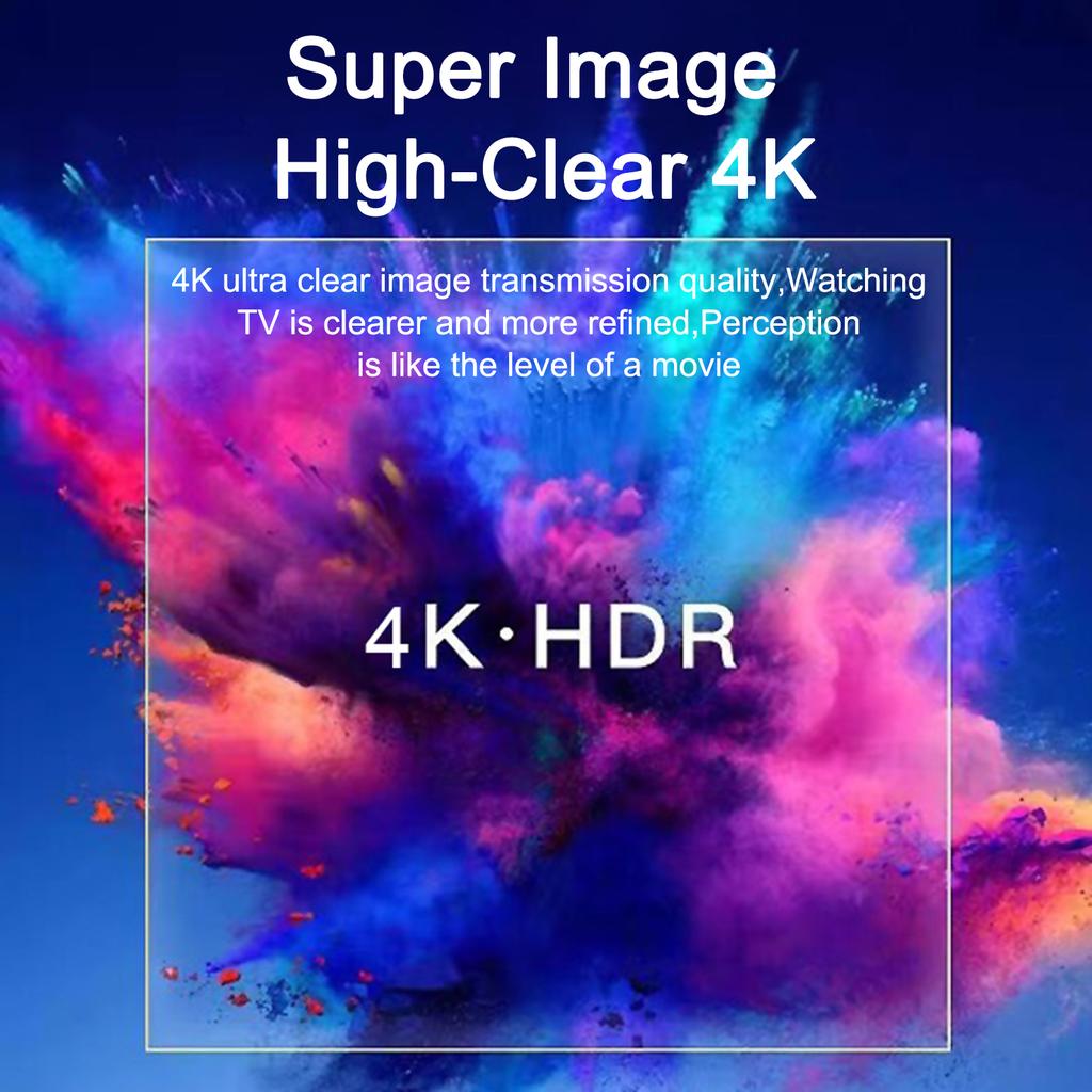 TV Stick Low Power Performance 4K Streaming 10bits HDR Wireless Remote Control Voice Function WiFi