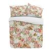 Vintage Flower Leaf Abstract 3pcs Bedding Set For Double Bed Home Textile Duvet Cover Quilt Cover Pillowcase