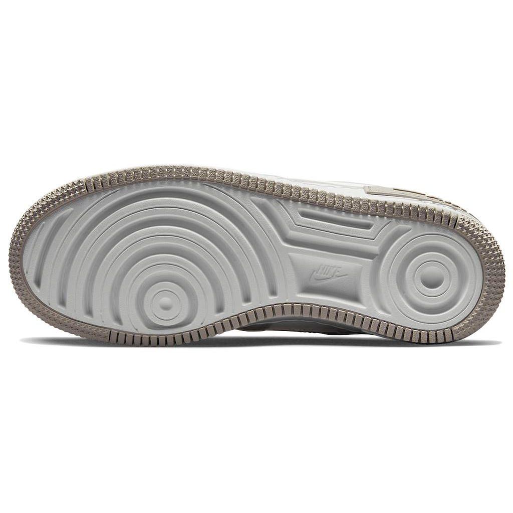 Nike Air Force 1 Shadow Grey Флисовые женские кроссовки Summit-White White FB7172-111