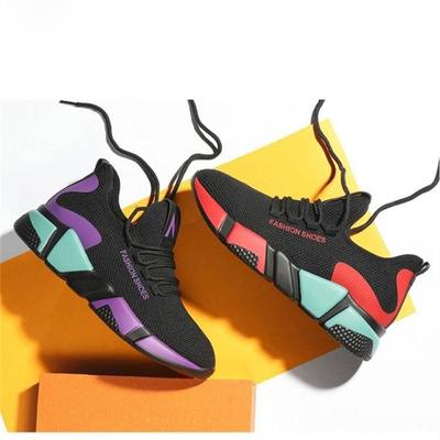 Модные кроссовки женские утолщенные дышащие мягкая подошва сетчатые легкие повседневные туфли трендовые кокосовые туфли