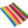 100Pcs Chenille Stems Soft DIY Crafts Twisting Stick Bright Color Creative Chenille Stems for Home Decorations