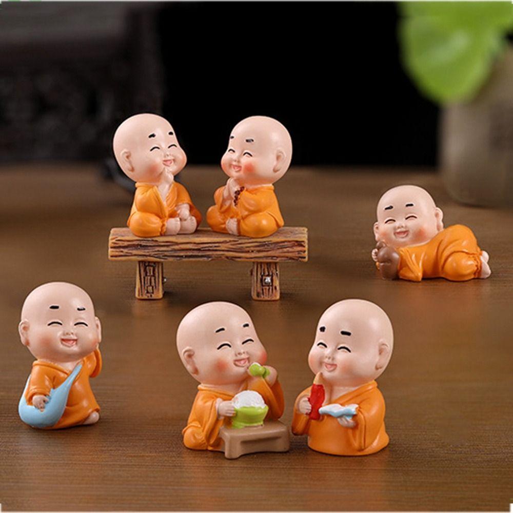 Cute DIY Mini Micro Landscape Mini Figurine Garden Trinkets Small Ornament Buddha Ornaments