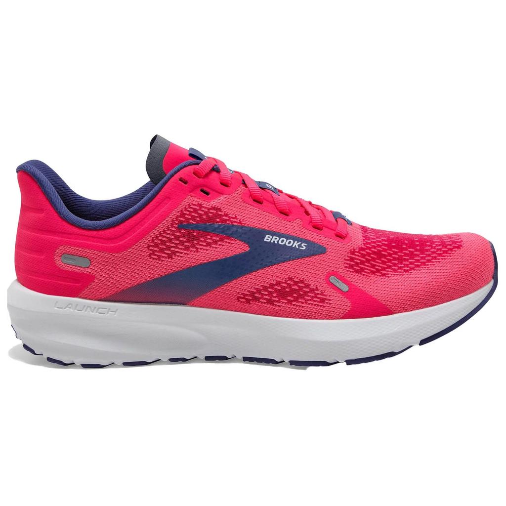 Brooks Launch 9 Спортивные Нескользящие Прочные Низкие Кроссовки для Бега Женские Кроссовки Розовые 120373-604