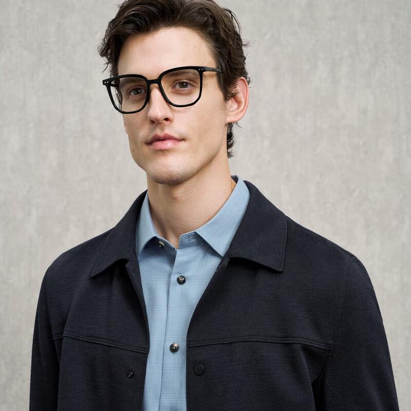 EMZ Erdos Men's Wool Blend Business Casual Jacket