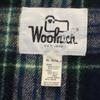 Woolrich Куртка с капюшоном с длинным рукавом 70-х годов, винтажная, из нейлоновой смеси, M, клетка на спине, мужская, б/у