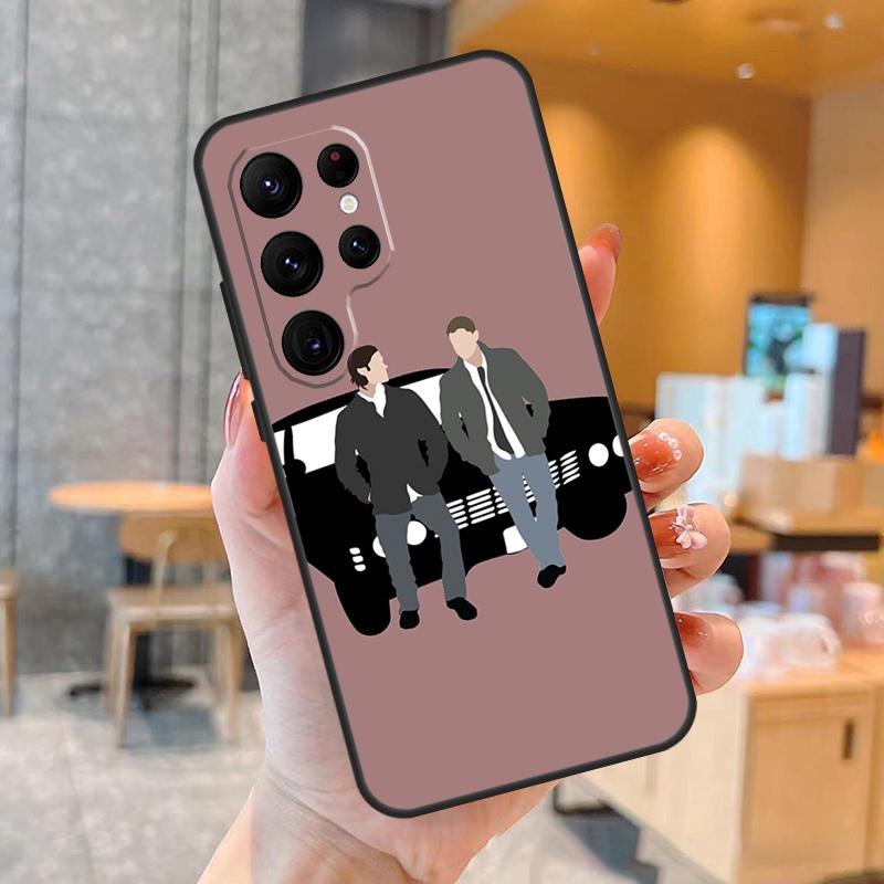 Сверхъестественный чехол для телефона Samsung Galaxy S25 S24 S23 S21 S20 S22 Ultra S9 S10 Plus S25 FE Задняя крышка