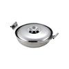 HC-76, 17cm Shallow Jjigae Pot, Induction Compatible, Stainless Steel, Made In Japan, Kanmi-ya