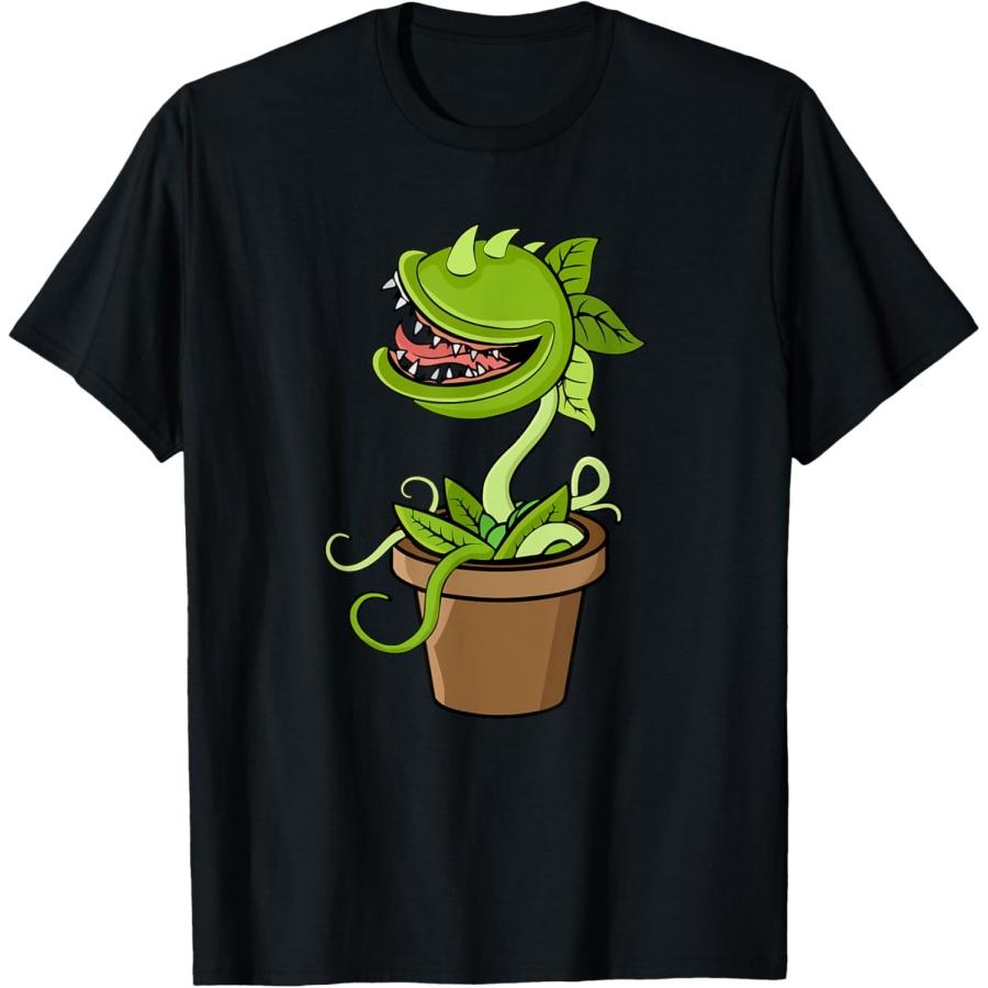 Мужская футболка для любителей венериной мухоловки и хищных растений