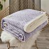 Luxury Bedding Quilt Blanket Flannel Fleece Throw Blanket Nap Blanket Thickened Warm Blanket