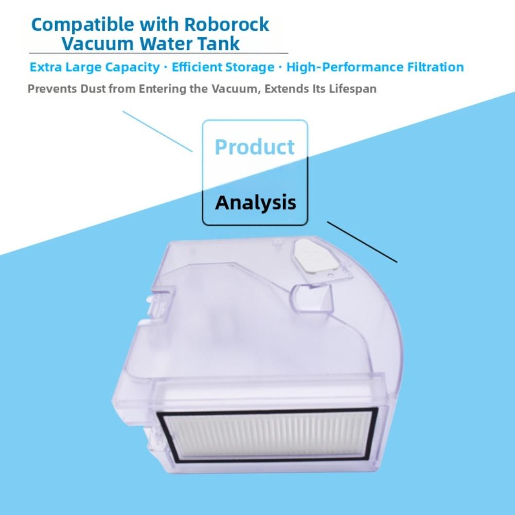 For Roborock Q7-Max Q7-Plus T8 Plus Water Tank Dust Bin 2 In 1 Combo- Replacement Part For Robot Vacuum Cleaner Accessories