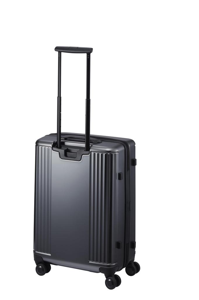 Чемодан размера M на 3 ночи 4 дня 4 ночи 5 дней 56 л Стопор колес Двойные колеса 10 лет гарантии Сделано в Японии Дорожный чемодан Дорожная сумка J5