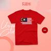 2025 Merdeka 2025 Kids T-Shirt with Malaysia Flag Print for Celebration2025 Merdeka