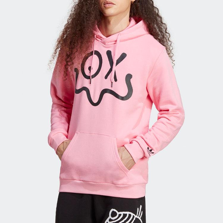 adidas Originals Men's Andr Saraiva Graphic Hoodie Pink IA6393
