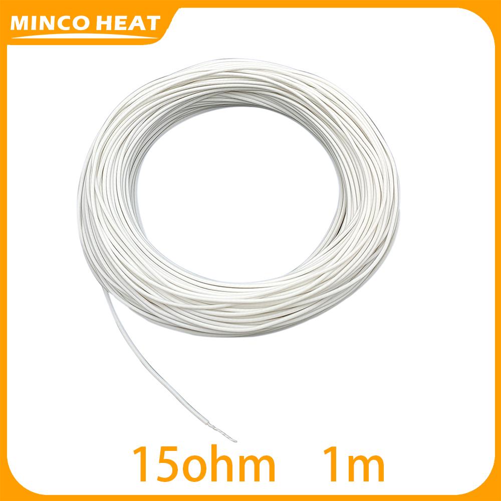 Minco Heat 5V 12V 24V 36V 48V Silicone Rubber Warm Wire Upgraded Heating Cables for Local Handmake Car Seat Blanket Heating