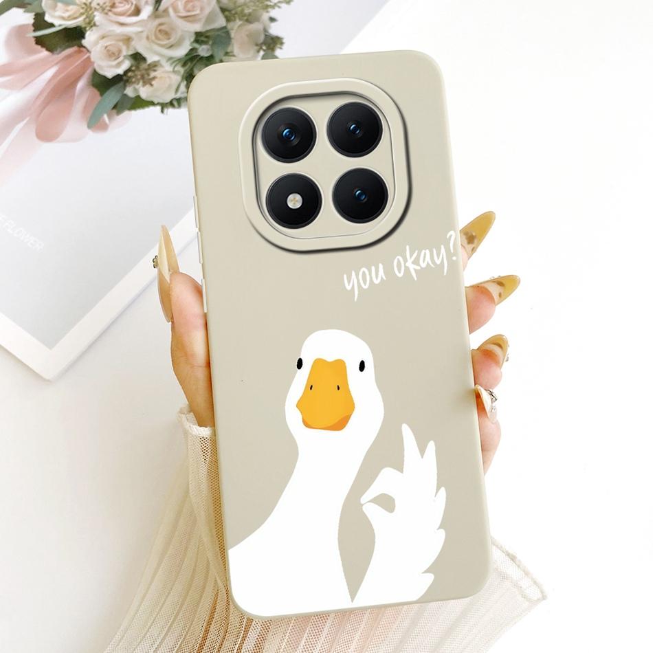 For Xiaomi Redmi Note 15 Pro+ 15Pro 5G Cute Cat Flower Cartoon Phone Case For Redmi Note 15 Pro Plus 5G Soft Silicone Bumpers