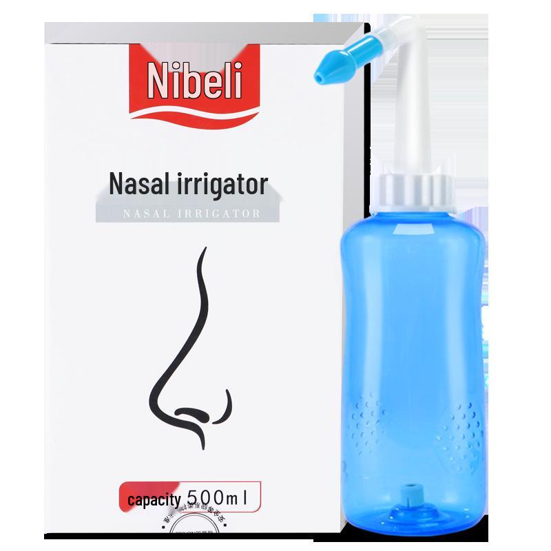 Nasal Irrigator Device: Adult & Child Saline Spray for Home Use